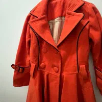 پالتو فوتر نارنجی|لباس|آمل, |دیوار