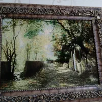 دوعددتابلوفرش دستباف|تابلو فرش|اصفهان, آزادگان|دیوار