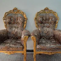 مبل سلطنتی ۹ نفره|مبلمان خانگی و میز عسلی|آبدانان, |دیوار