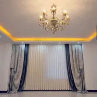 دوخت انواع پرده پلیسه و مینیمال و پانچ|پرده، رانر، رومیزی|رفسنجان, |دیوار