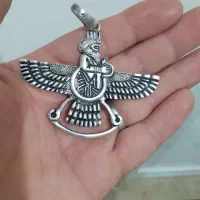 پلاک فروهر نقره
