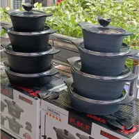 سرویس قابلمه ۸ پارچه چدن|ظروف پختوپز|قم, علی آباد سعدگان|دیوار