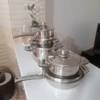 سرویس قابلمه استیل swiss