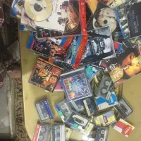 نوارکاست موسیقی وزبان وDVD فیلم خارجی اصلی