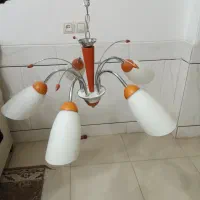 لوستر ۵ شاخه. یک جفت تمیز و سالم