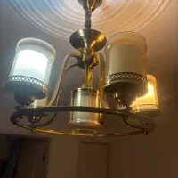 لوستر ۵شعله درحد نو|لوستر و چراغ آویز|تهران, منیریه|دیوار