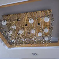 لوستر کریستالی|لوستر و چراغ آویز|اهواز, کوی مهدیس|دیوار