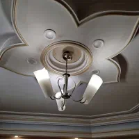 لوستر سه شعله دو عدد