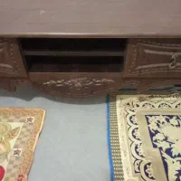 میزtv.چوبmdfدرحدنو قهوای سوخته
