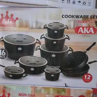 قابلمه چدن گرانیت راکلند ۱۴ پارچه/قابلمه راکلند|ظروف پخت‌وپز|مشهد, رسالت|دیوار