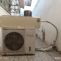 کولر اسپلیت ۲۴هزار سوخته
