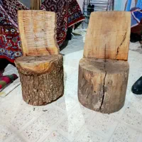 صندلی کنده درختی
