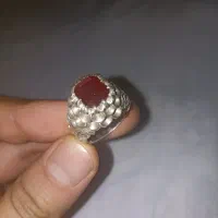 انگشتر یاقوت رکاب دست ساز جعفر جوهری