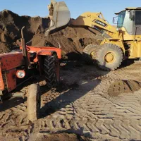 سلام  با تراکتور شن میارم