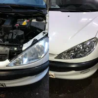 رفع کدری و ماتی چراغ خودرو تضمینی