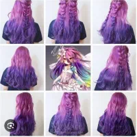 جذب مدل رنگ مو