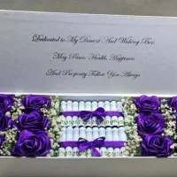 دسته گل ربانی.باکس پول. پول آرایی|گل مصنوعی|قدس, شهرقدس|دیوار