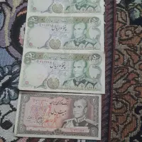 اسکناس قدیمی محمد رضا شاه