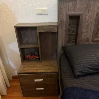 تخت خواب|تخت و سرویس خواب|کیش, |دیوار