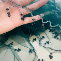 جواهر دوزی روسری و نوار محکم و تمیز|لباس|یاسوج, |دیوار