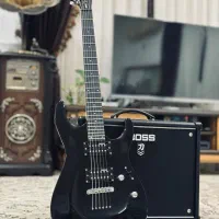 گیتار الکتریک Esp Ltd mh10/ امپیلی Boss KATANA 50w