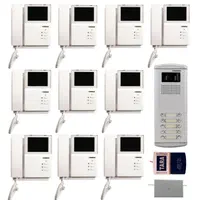 پکیج 10 واحدی آیفون تصویری کوماکس رنگی 4PNC|دوربین مداربسته|تهران, نیروی هوایی (پیروزی)|دیوار