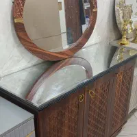 کنسول وآینه|بوفه، ویترین، کنسول|قم, چهل درخت|دیوار