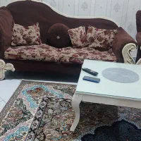 مبل 7نفره در حد نو بدون تو رفتگی