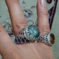 انگشترموزانایت.یاقوت.الکساندریات|جواهرات|قم, شهرک فاطمیه|دیوار