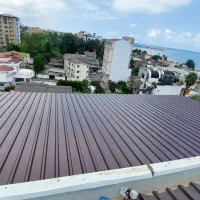 پوشش سقف شیروانی حلب وآب بندی ایرانیت وناودان|خدمات پیشه و مهارت|نوشهر, |دیوار