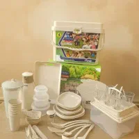 سرویس مسافرتی 90پارچه صحرا رنگ‌بندی