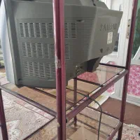 تلویزیون سامسونگ قدیمی و زیرتلویزیون|تلویزیون و پروژکتور|لردگان, |دیوار