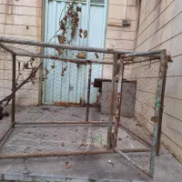 قفس فلزی مرغ وخروس
