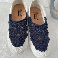 کفش دستبافت مدل صدفی