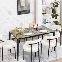 میزوصندلی نهارخوری 6نفره تدی