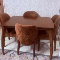 میزناهارخوری چهارنفره چوب درحد