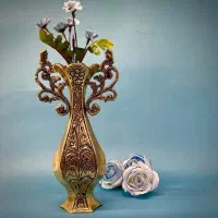 گلدان برنجی رو میزی