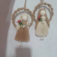 عروسک نخی|صنایع دستی و سایر لوازم تزئینی|خوی, |دیوار