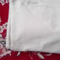 شلوار پارچی کرمی