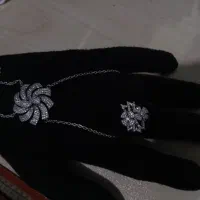 ست انگشتر + دستبند انگشتی نقره|جواهرات|ارومیه, |دیوار