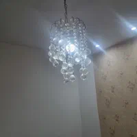 دو عدد لوستر اتاق خواب یا اشپزخانه|لوستر و چراغ آویز|مشهد, کوثر|دیوار