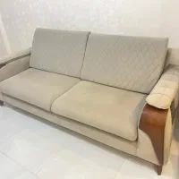 مبل ۷ نفره همراه با تخت دو نفره در حد نو|مبلمان خانگی و میز عسلی|شیراز, شهرک آرین|دیوار