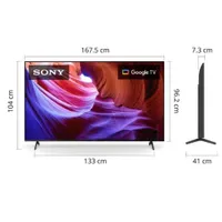 تلویزیون 120 گیمینگ و هوشمند۷۵ اینچSONY سونی X85L|تلویزیون و پروژکتور|مشهد, کوشش|دیوار