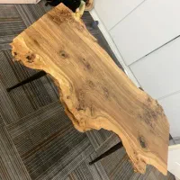 جلو مبلی با چوب گردو