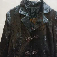 مانتو مخمل گل برجسته