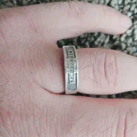 حلقه نقره مردانه