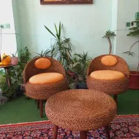 مبل ومیز نهار خوری حصیری|مبلمان خانگی و میز عسلی|خمینیشهر, |دیوار