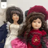 عروسک های سرامیکی اروپایی