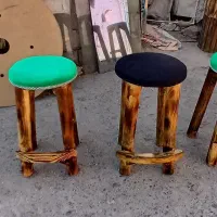 پاف های چوبی سنتی پاف صندلی