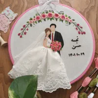 دیوارکوب گلدوزی|تابلو، نقاشی، عکس|مشهد, پنجتن|دیوار